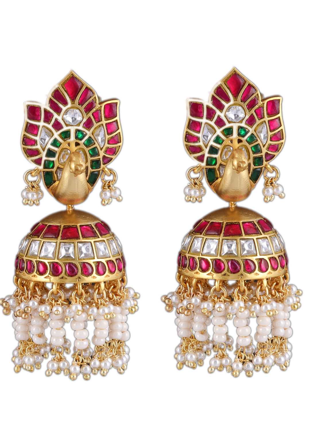 Deepansha Jadau Kundan Statement Earring