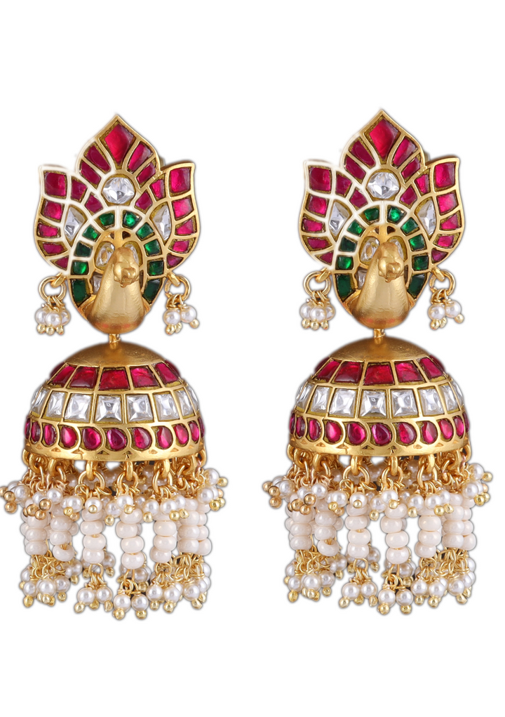 Deepansha Jadau Kundan Statement Earring