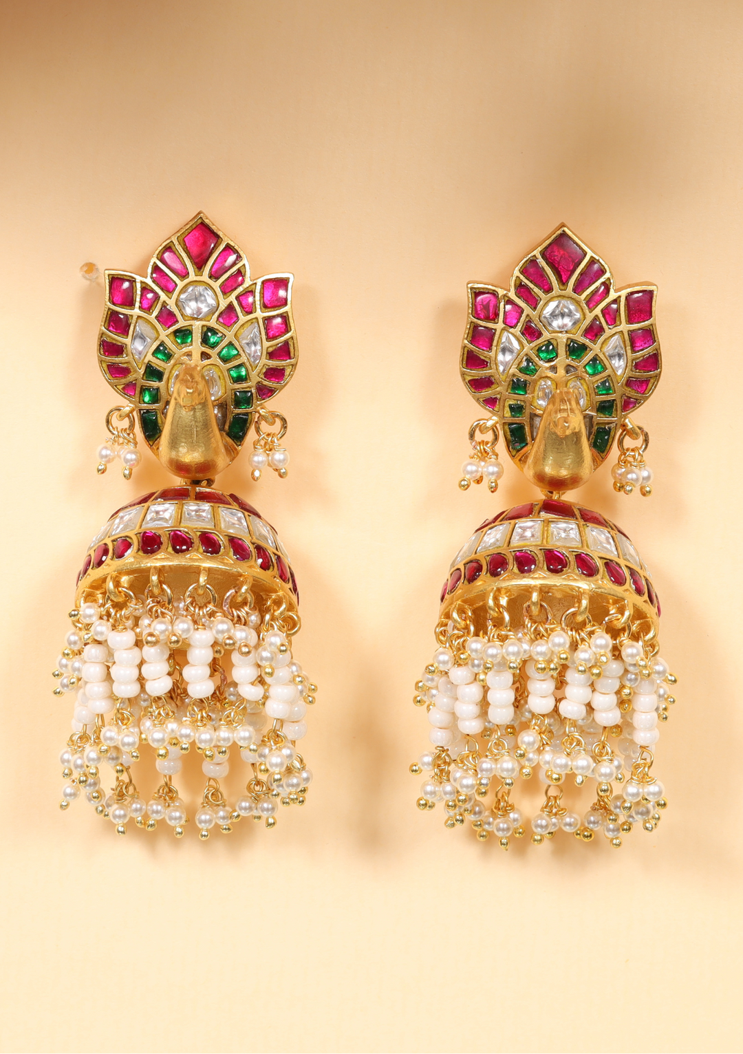 Deepansha Jadau Kundan Statement Earring