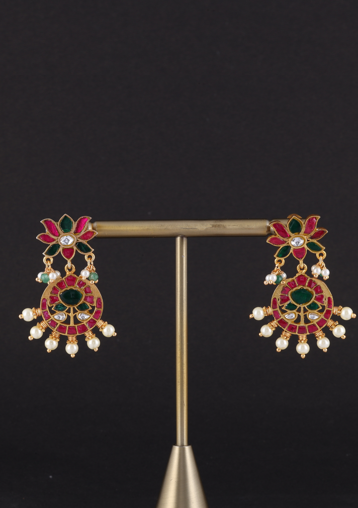 Nandita Jadau Kundan Earring