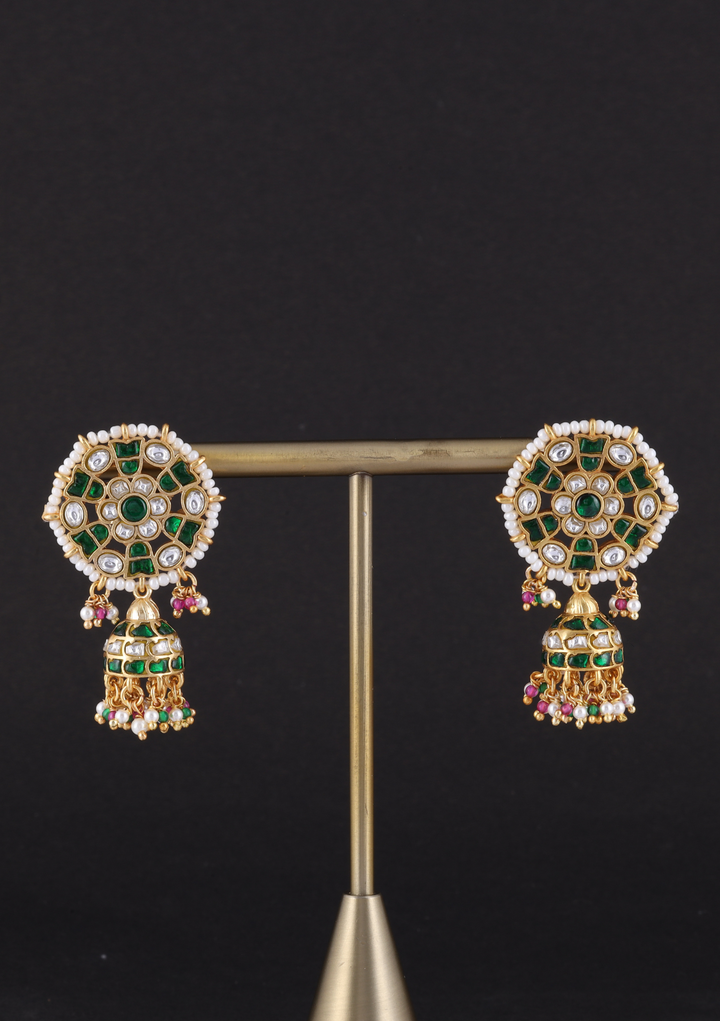Tripti Jadau Kundan Jhumka Earring