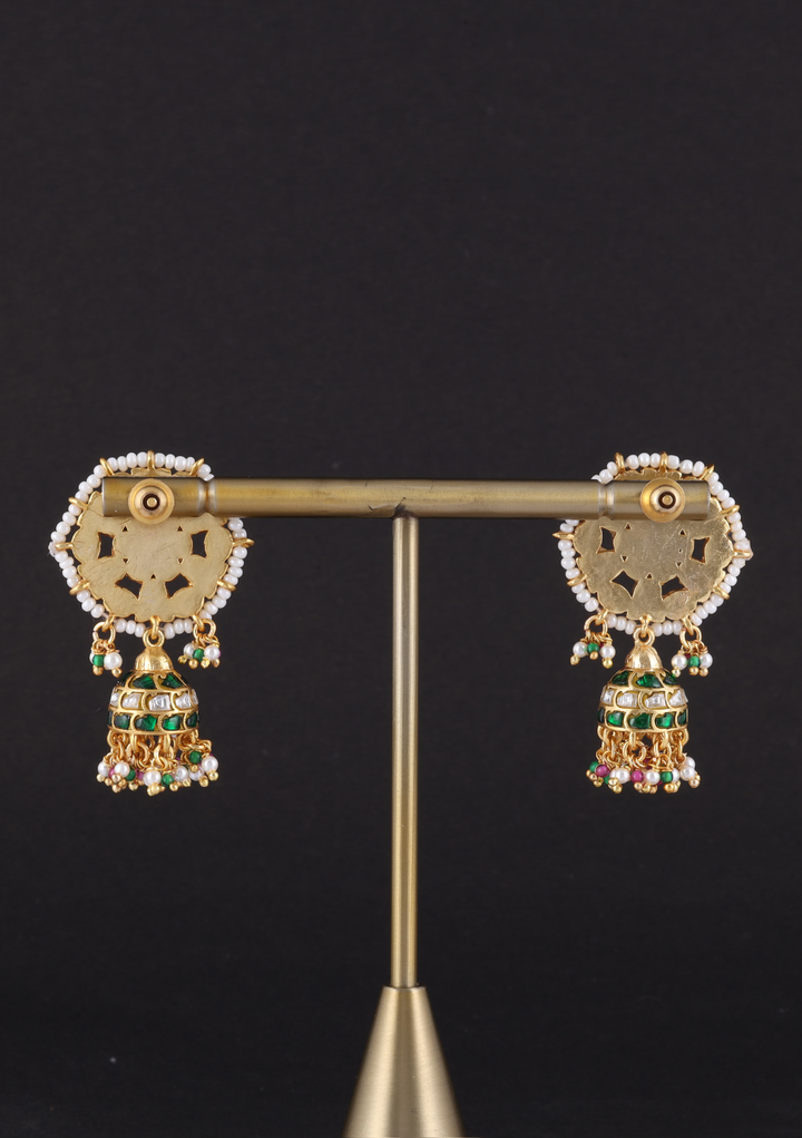 Tripti Jadau Kundan Jhumka Earring