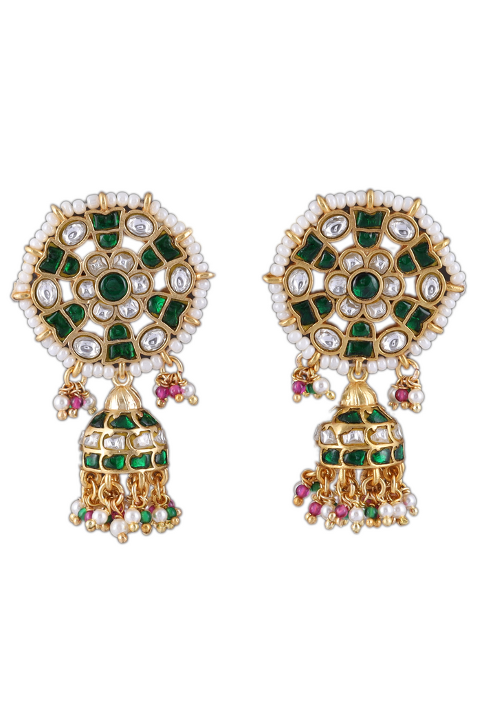 Tripti Jadau Kundan Jhumka Earring