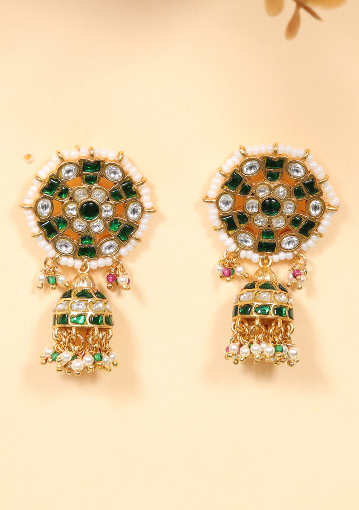 Tripti Jadau Kundan Jhumka Earring