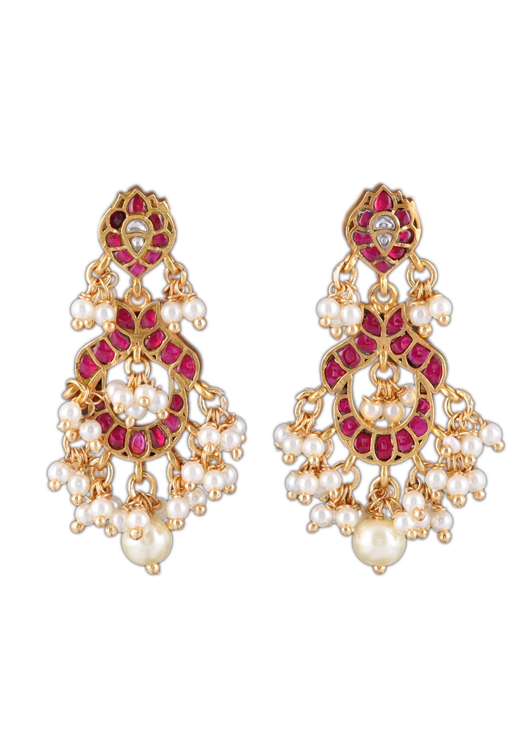 Chitralekha Jadau Kundan Heavy Earring