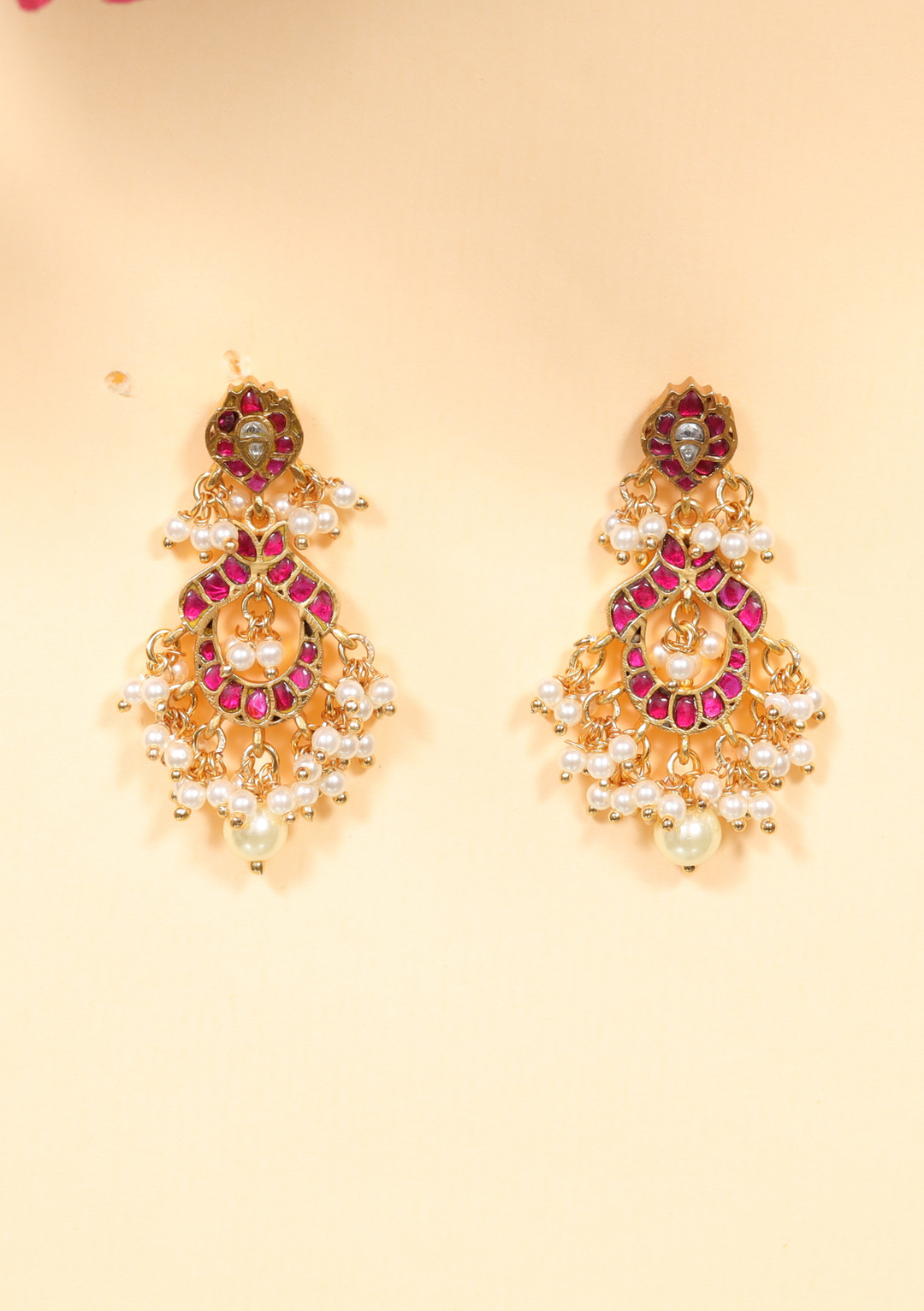 Chitralekha Jadau Kundan Heavy Earring