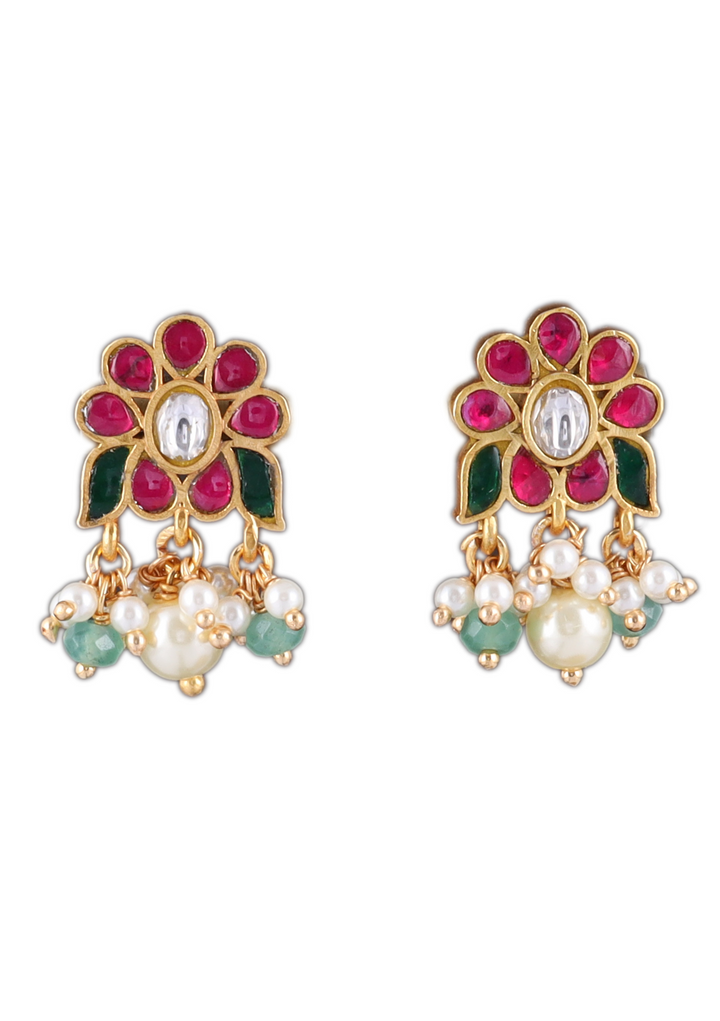 Kushali Jadau Kundan Stud Earring