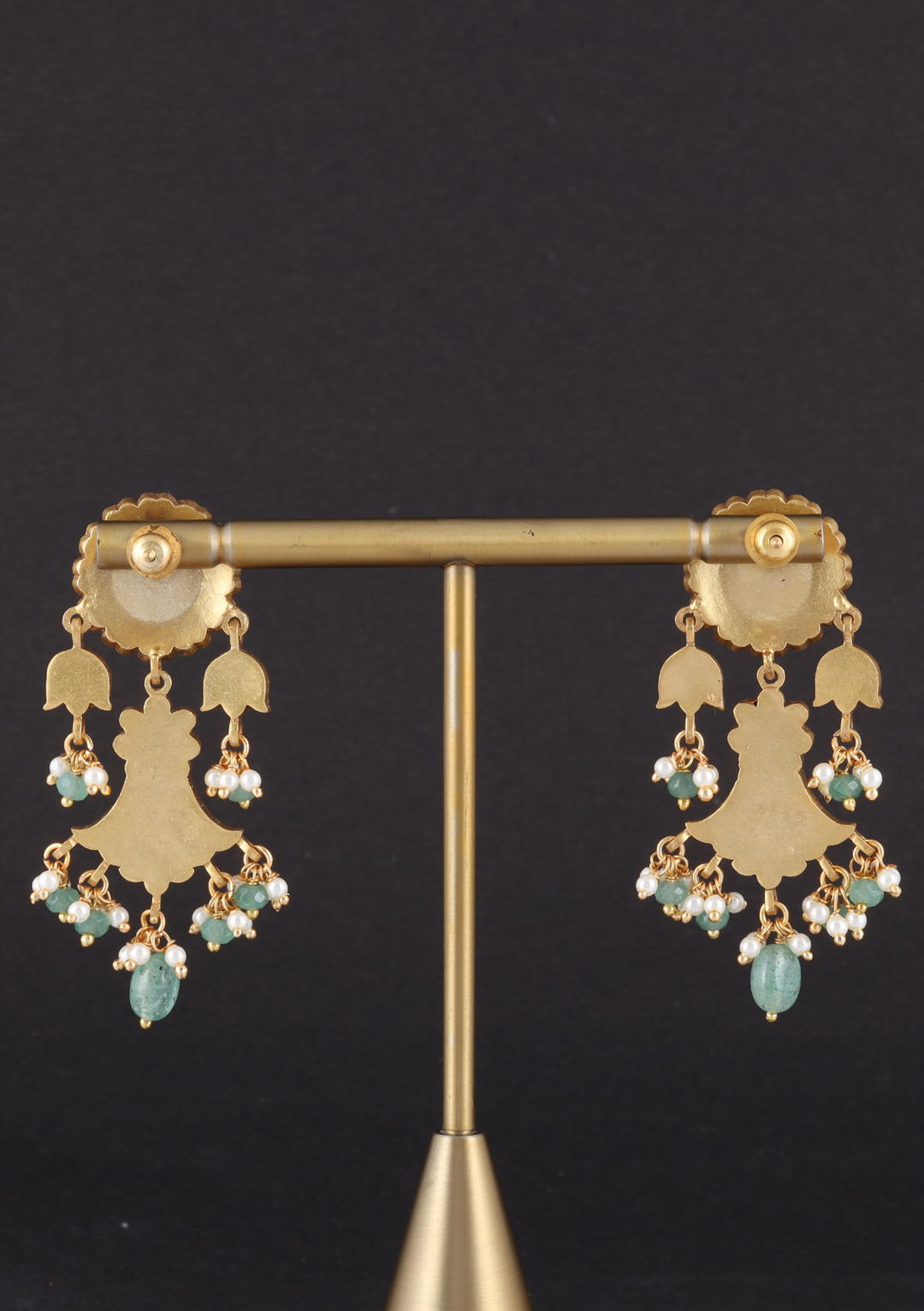 Vinisha Jadau Kundan Floral Earring