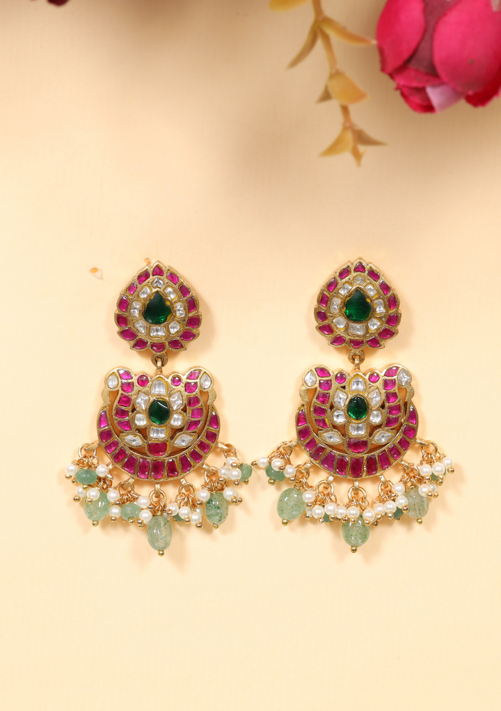 Shanaya Jadau Kundan Bridal Earring