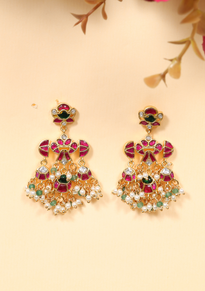 Garima Jadau Kundan Beautiful Earring