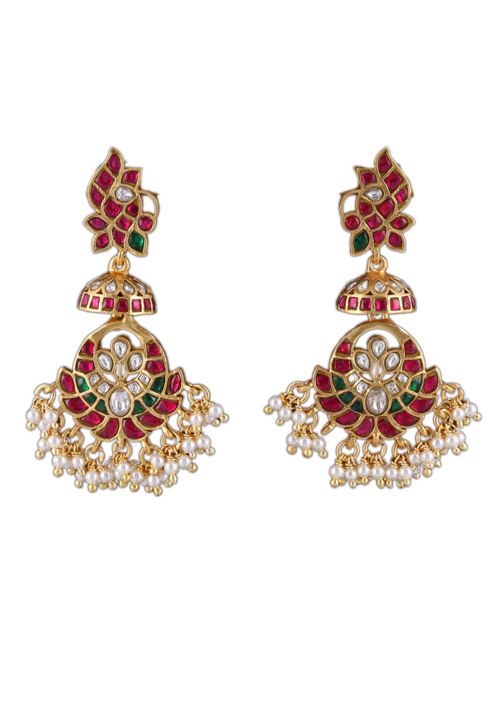 Chitrangada Jadau Kundan Regal Earring