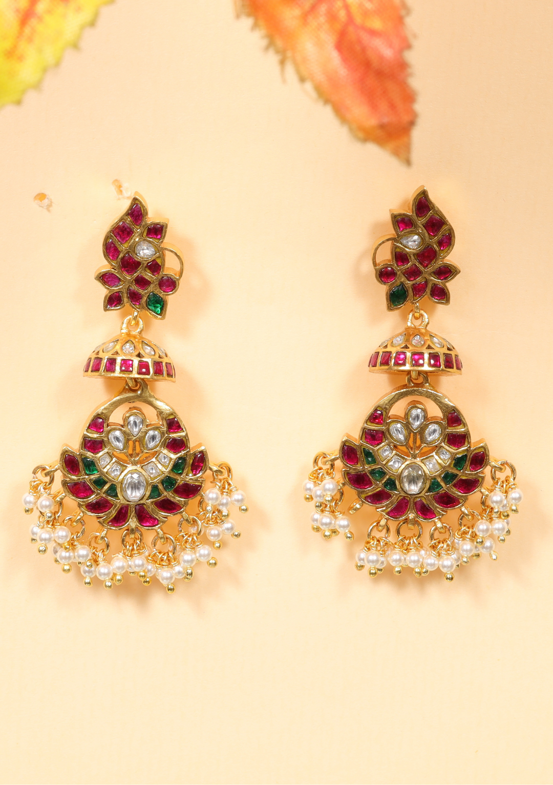 Chitrangada Jadau Kundan Regal Earring