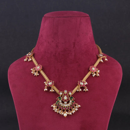 Opulent Jadau Kundan Short necklace