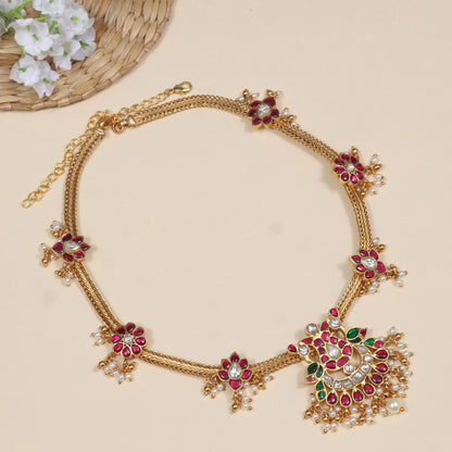 Opulent Jadau Kundan Short necklace