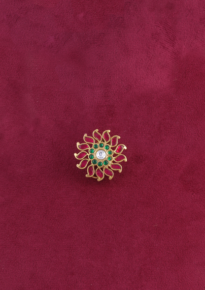 Designer Surya Jadau Kundan Hair Pin