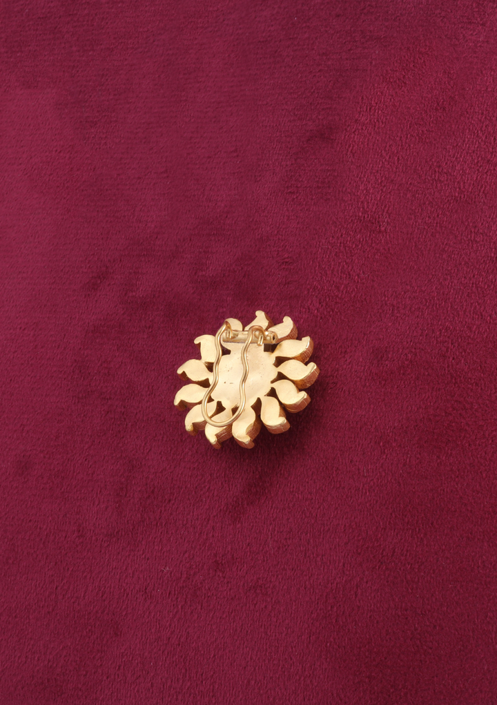 Designer Surya Jadau Kundan Hair Pin