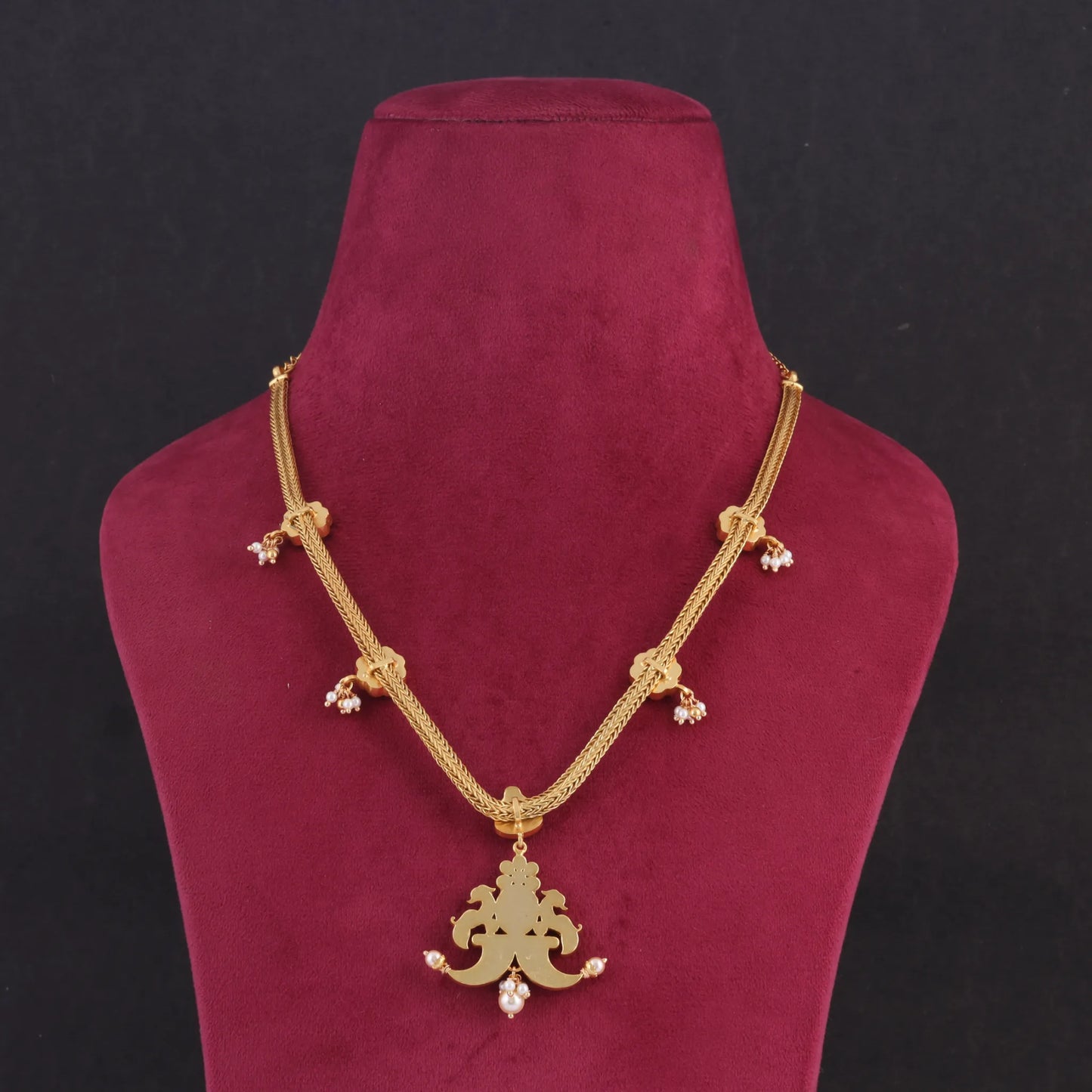 Stylized Designer Jadau Kundan Short Necklace