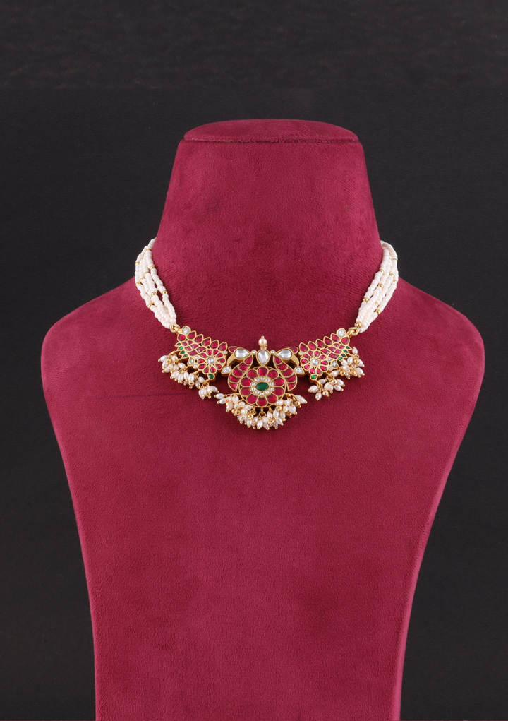 Hamsini Jadau Kundan Choker Necklace