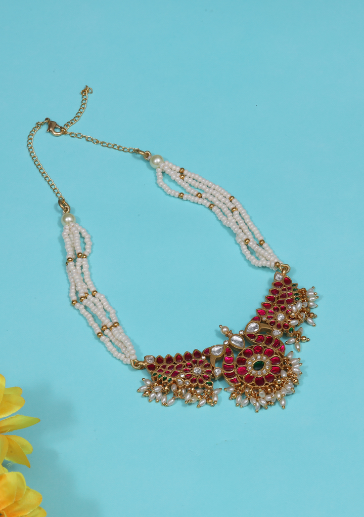 Hamsini Jadau Kundan Choker Necklace