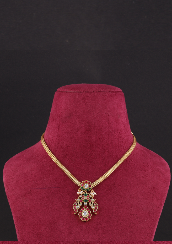 Janhvi Jadau Kundan Necklace