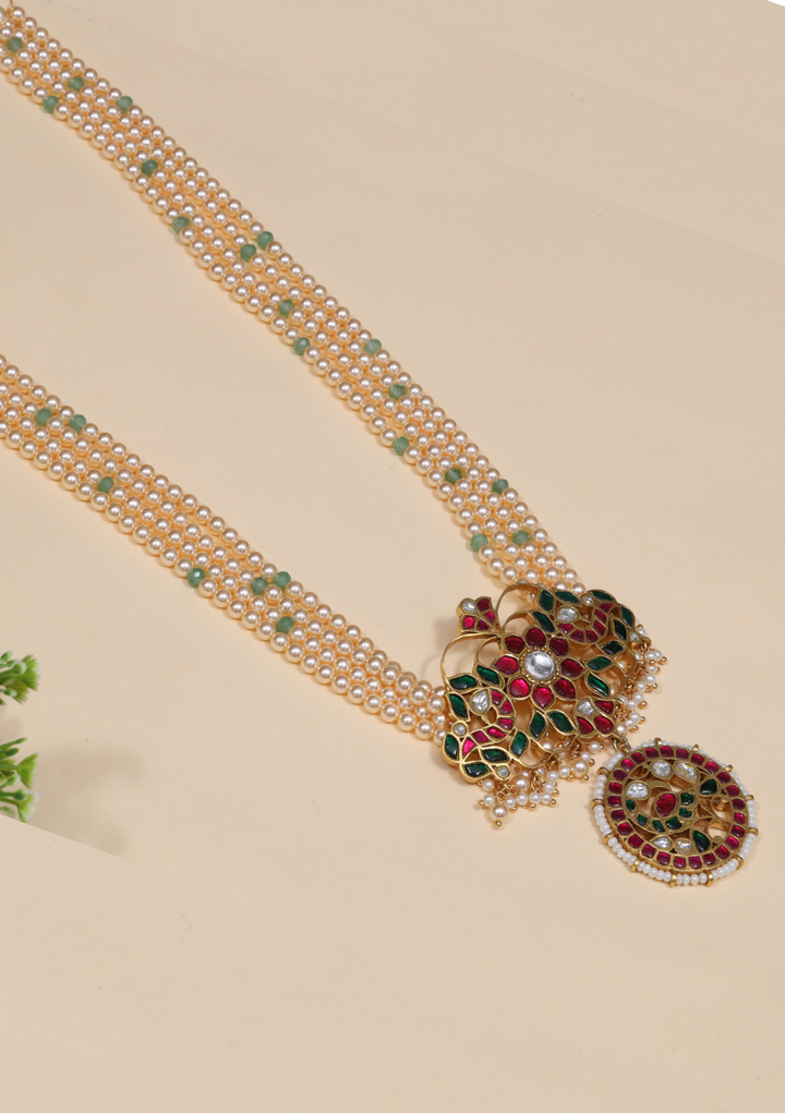 Saanvi Jadau Kundan Long Necklace