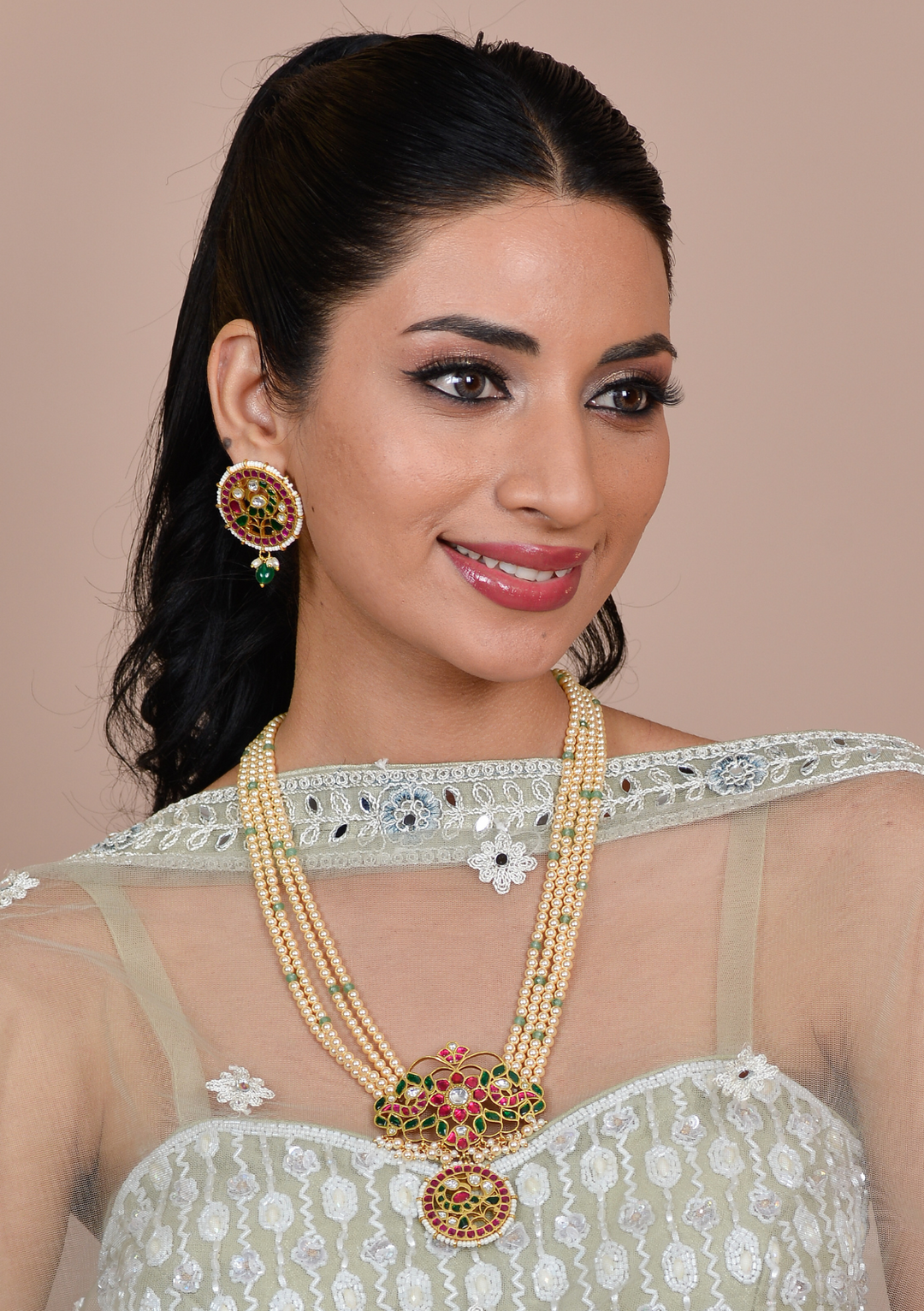 Saanvi Jadau Kundan Long Necklace