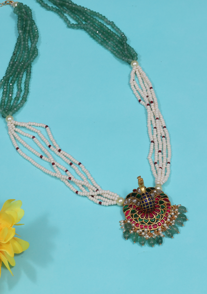 Bhuvika Jadau Kundan Necklace