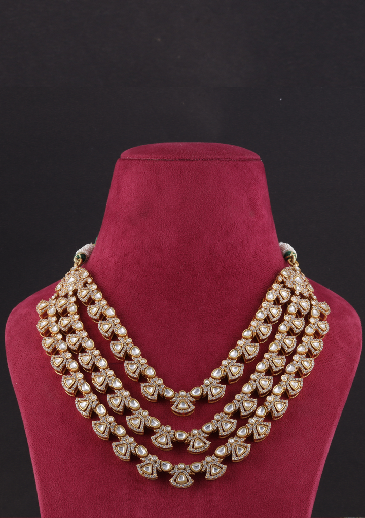 Kirti Jadau Kundan Layered Royal Bridal Necklace