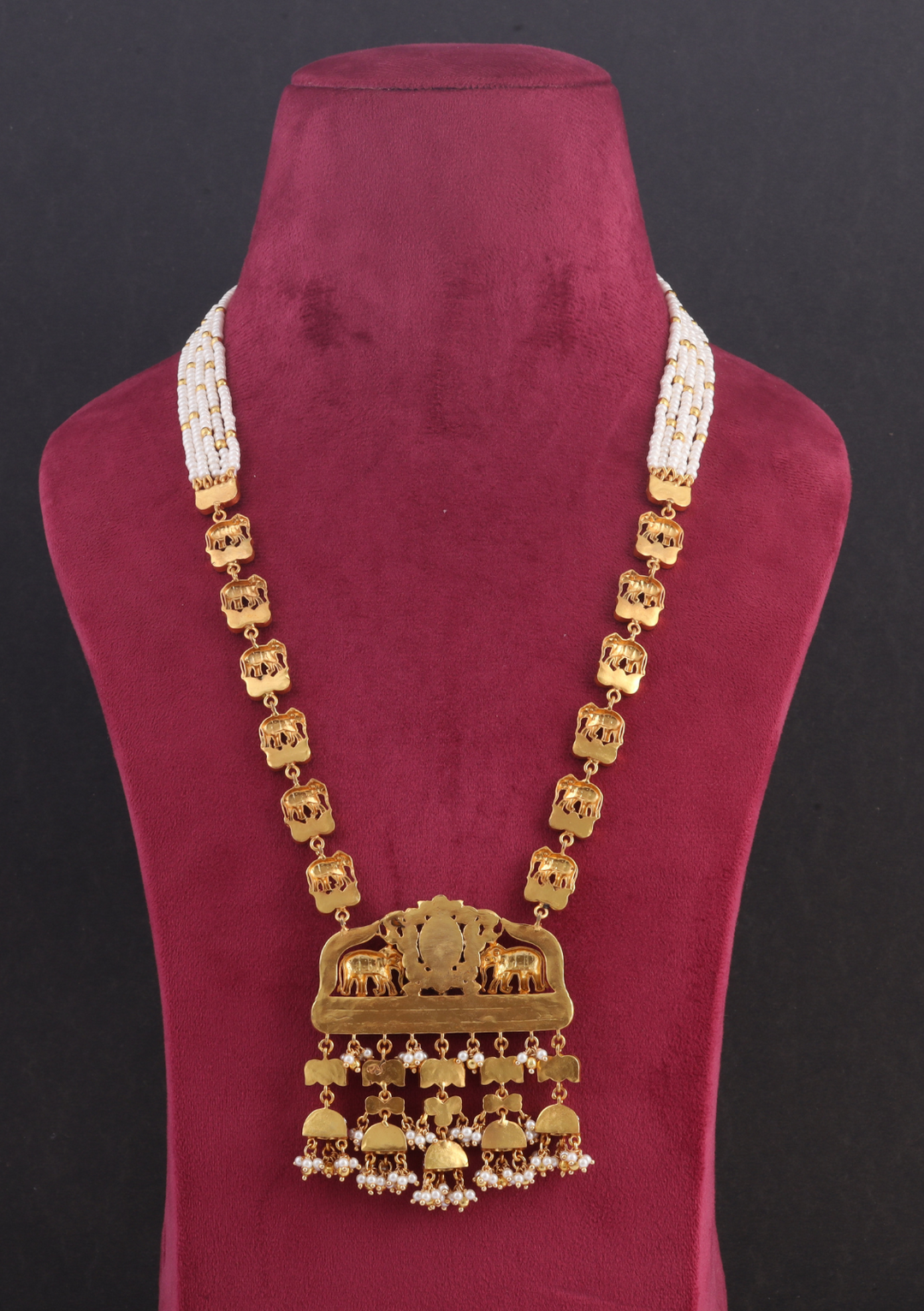Classic Maharani Jadau Kundan Long Necklace