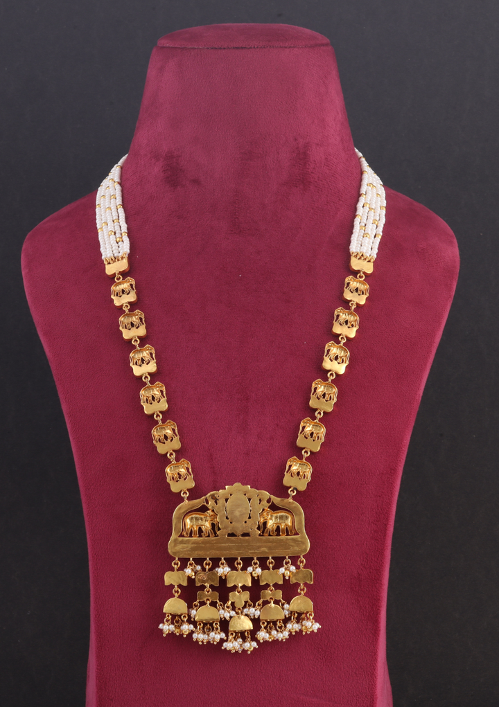 Classic Maharani Jadau Kundan Long Necklace