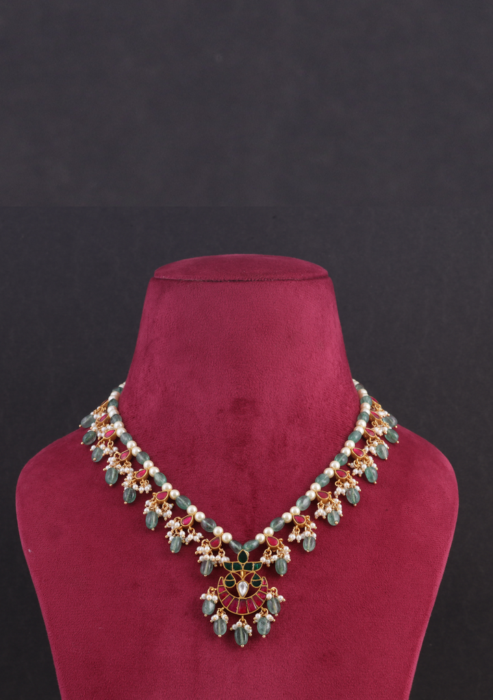 Jadau Kundan Traditional simple Necklace