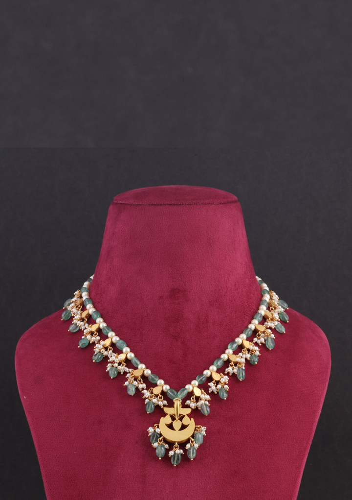 Jadau Kundan Traditional simple Necklace