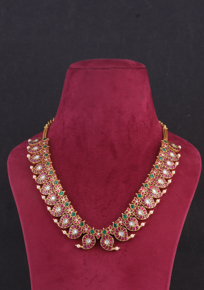 Classic and Simple Designer Mango Jadau Kundan Haram Necklace