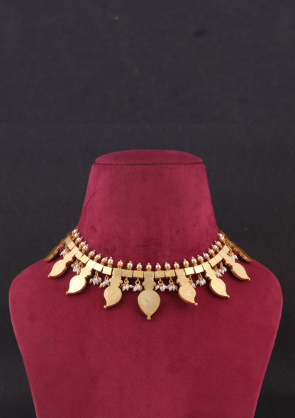 Elegant Mango Jadau Kundan Short Necklace
