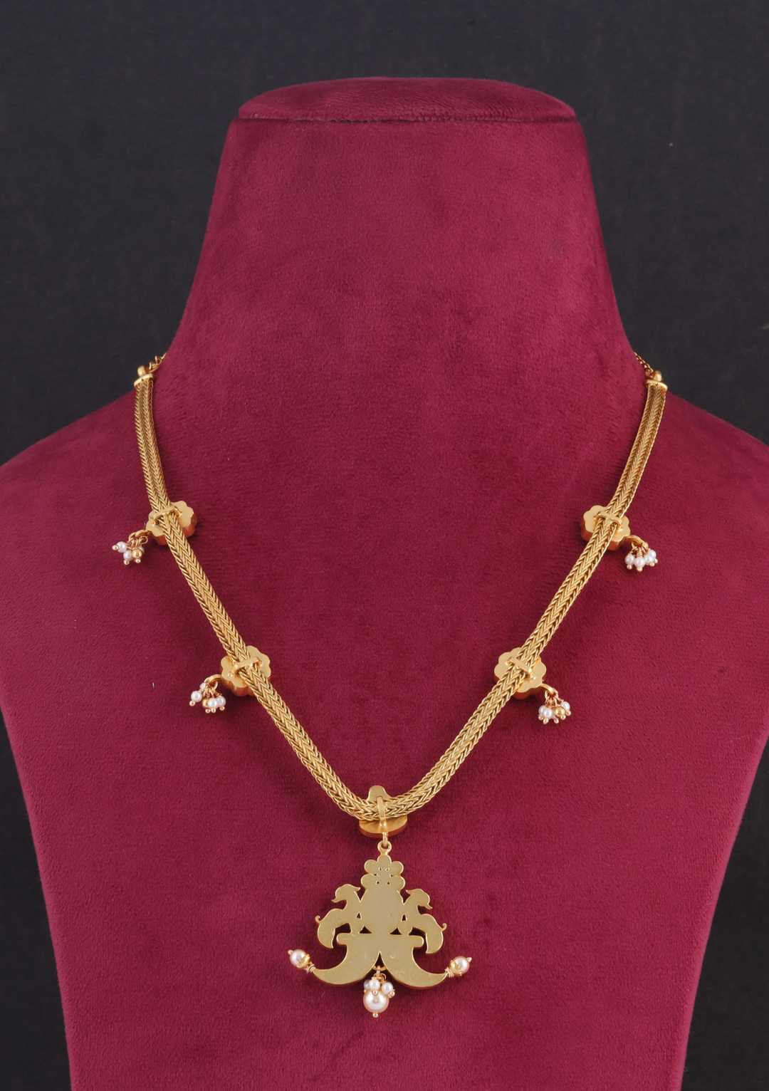 Stylized Designer Jadau Kundan Short Necklace