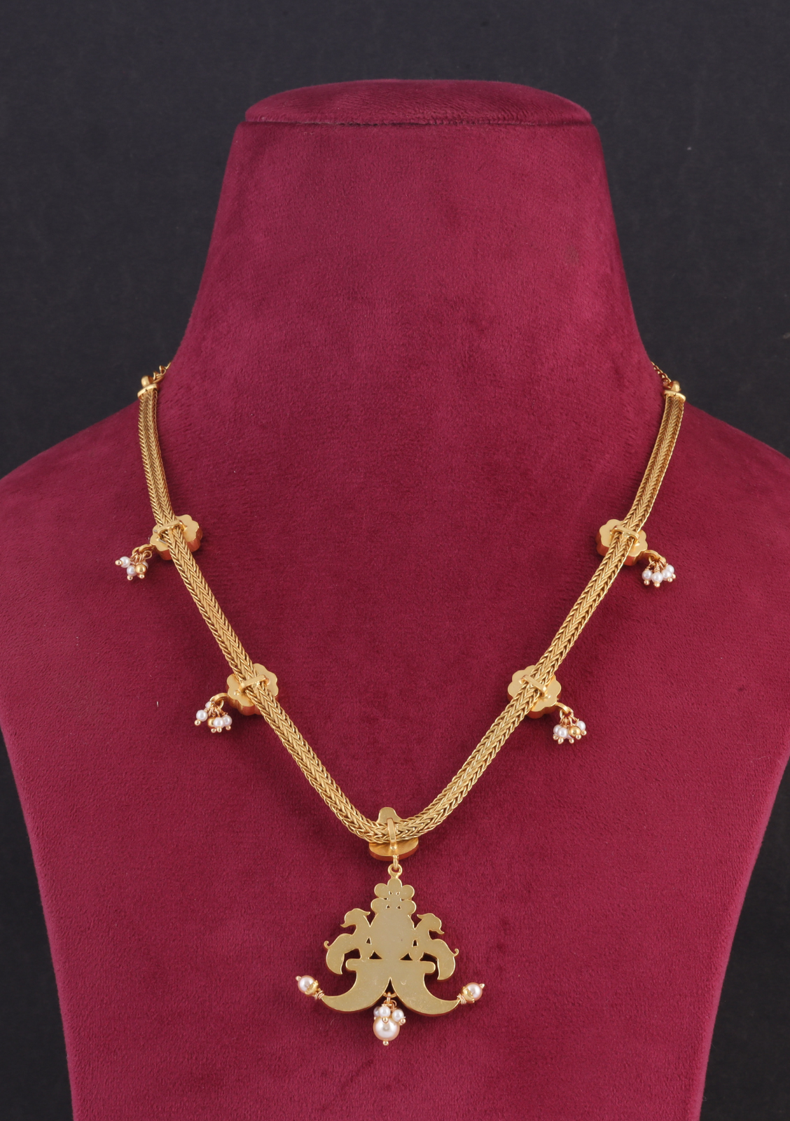 Stylized Designer Jadau Kundan Short Necklace