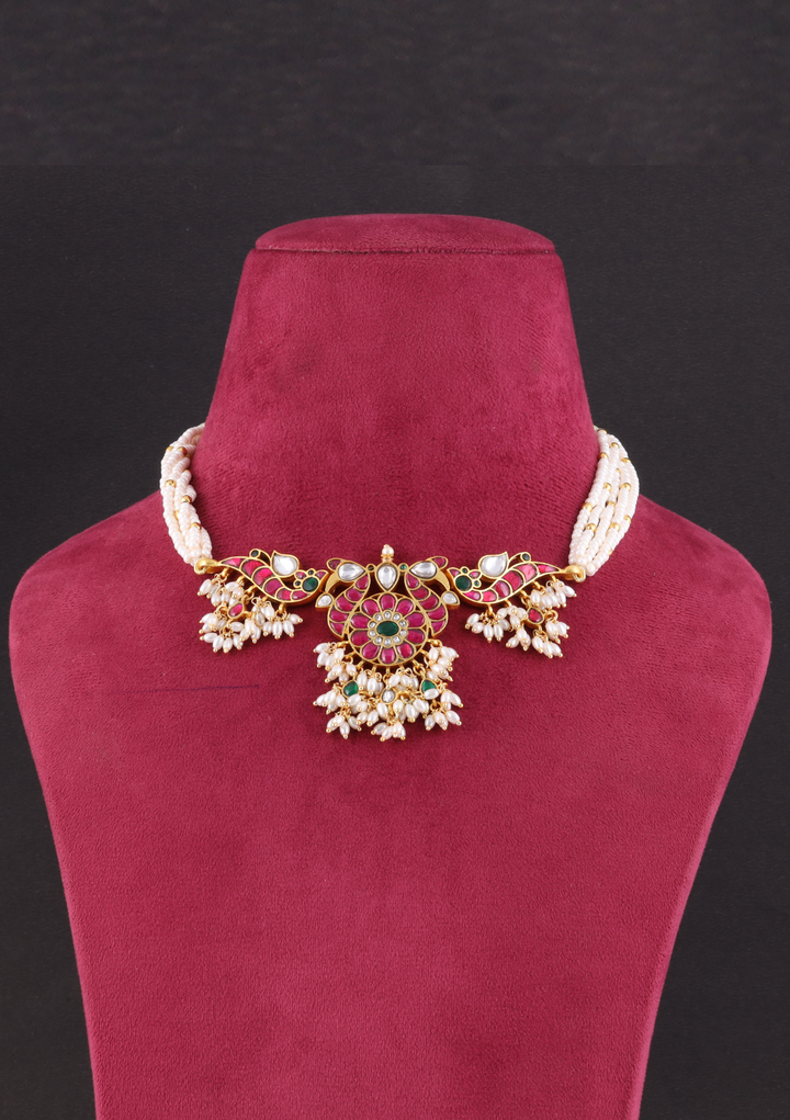 Ananya Jadau Kundan Choker Necklace
