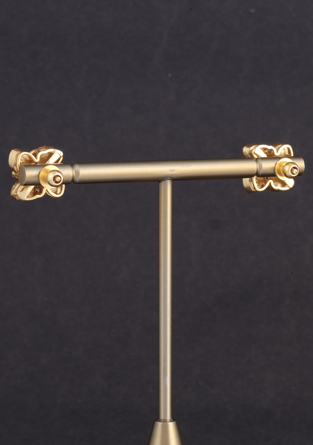 Unique and Simple Moissanite Polki Necklace Earring Set