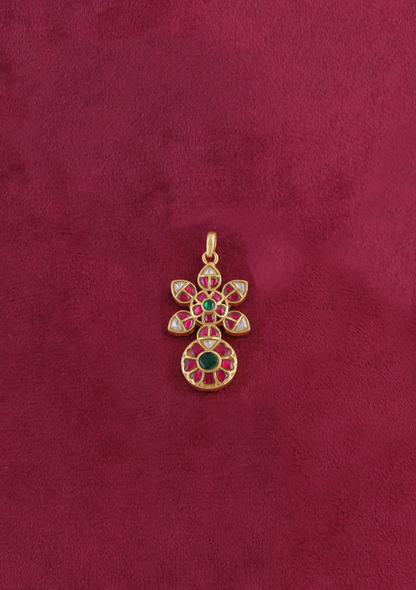 Divine Chakra Jadau Kundan Pendant