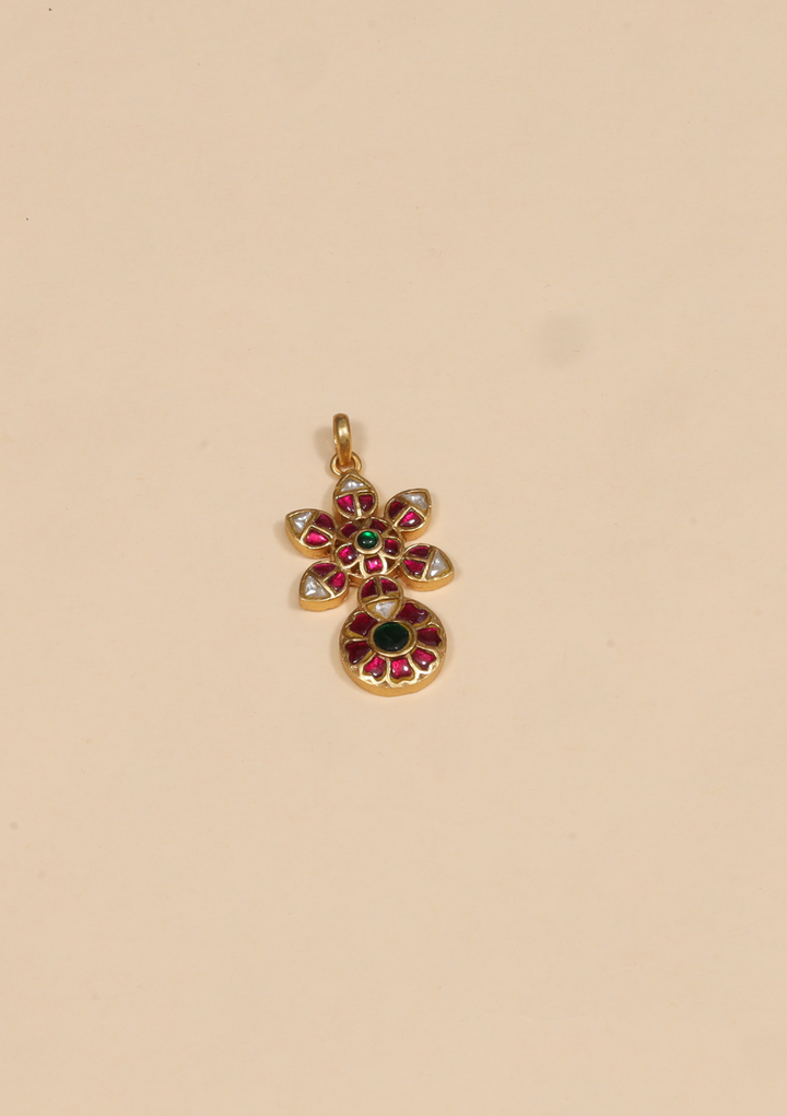 Divine Chakra Jadau Kundan Pendant