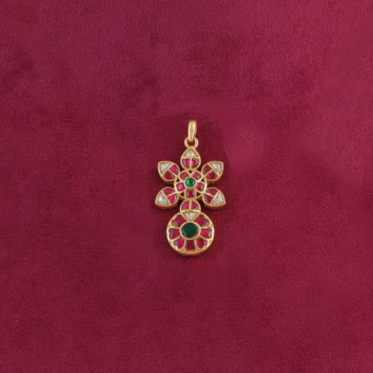 Divine Chakra Jadau Kundan Pendant