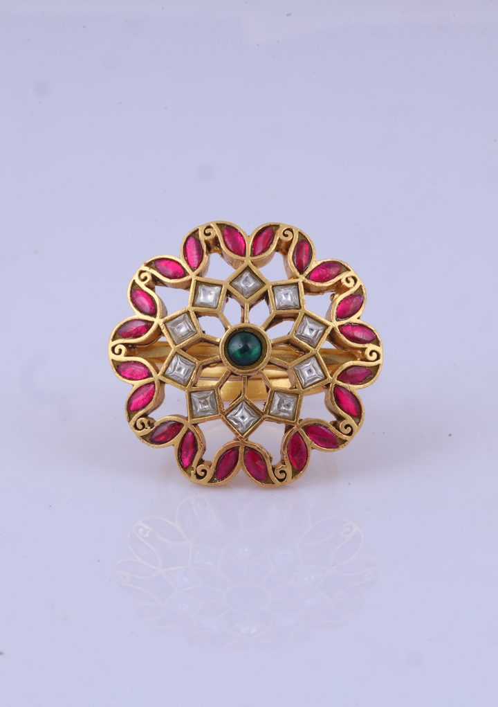 Elegant Jadau Kundan Ring