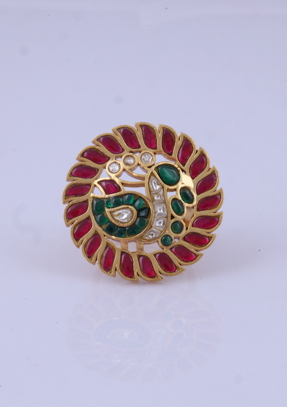 Jadau Kundan Elegant Ring