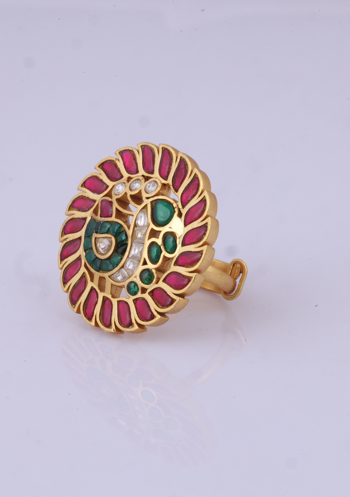 Jadau Kundan Elegant Ring