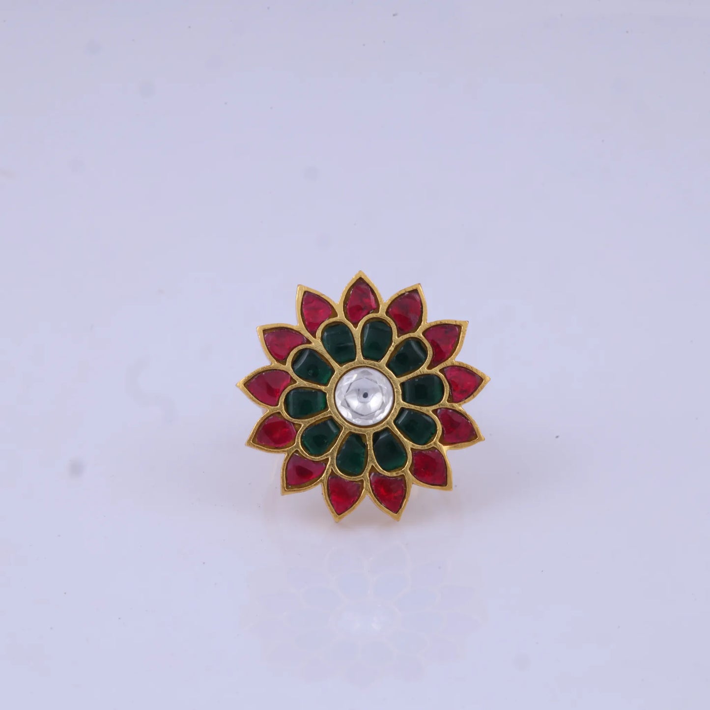 Stylish Designer Jadau Kundan Ring