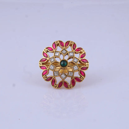 Elegant Jadau Kundan Ring