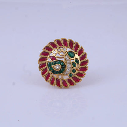 Jadau Kundan Elegant Ring